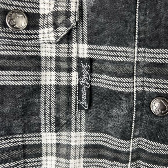 Speed & Strength Womens Sz M Motorcycle Biker Riding Shirt Jacket Zip Flannel - Picture 2 of 9